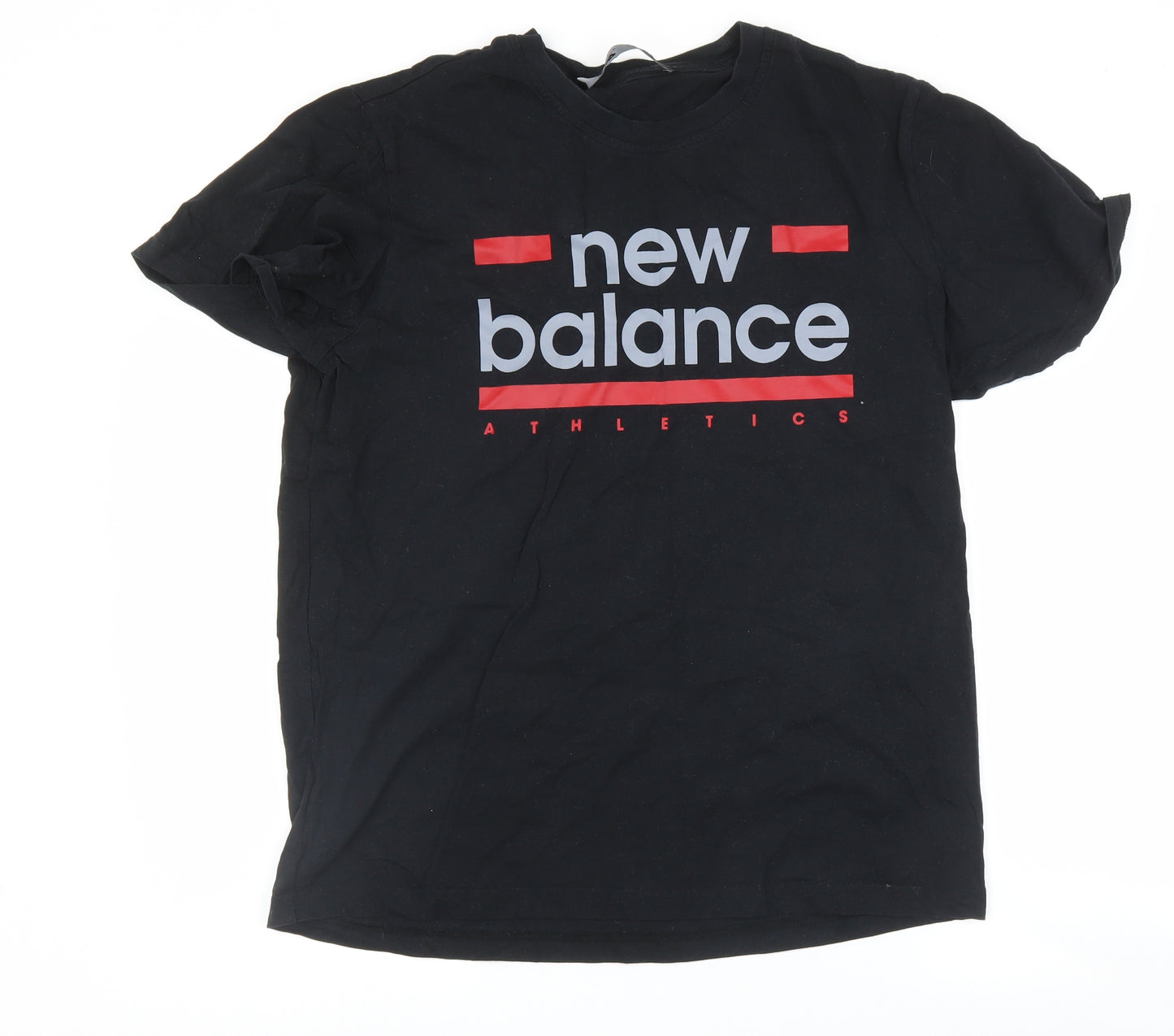 New Balance Mens Black    T-Shirt Size L