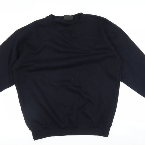 Ultimate Clothing Company Mens Blue   Pullover Sweatshirt Size L