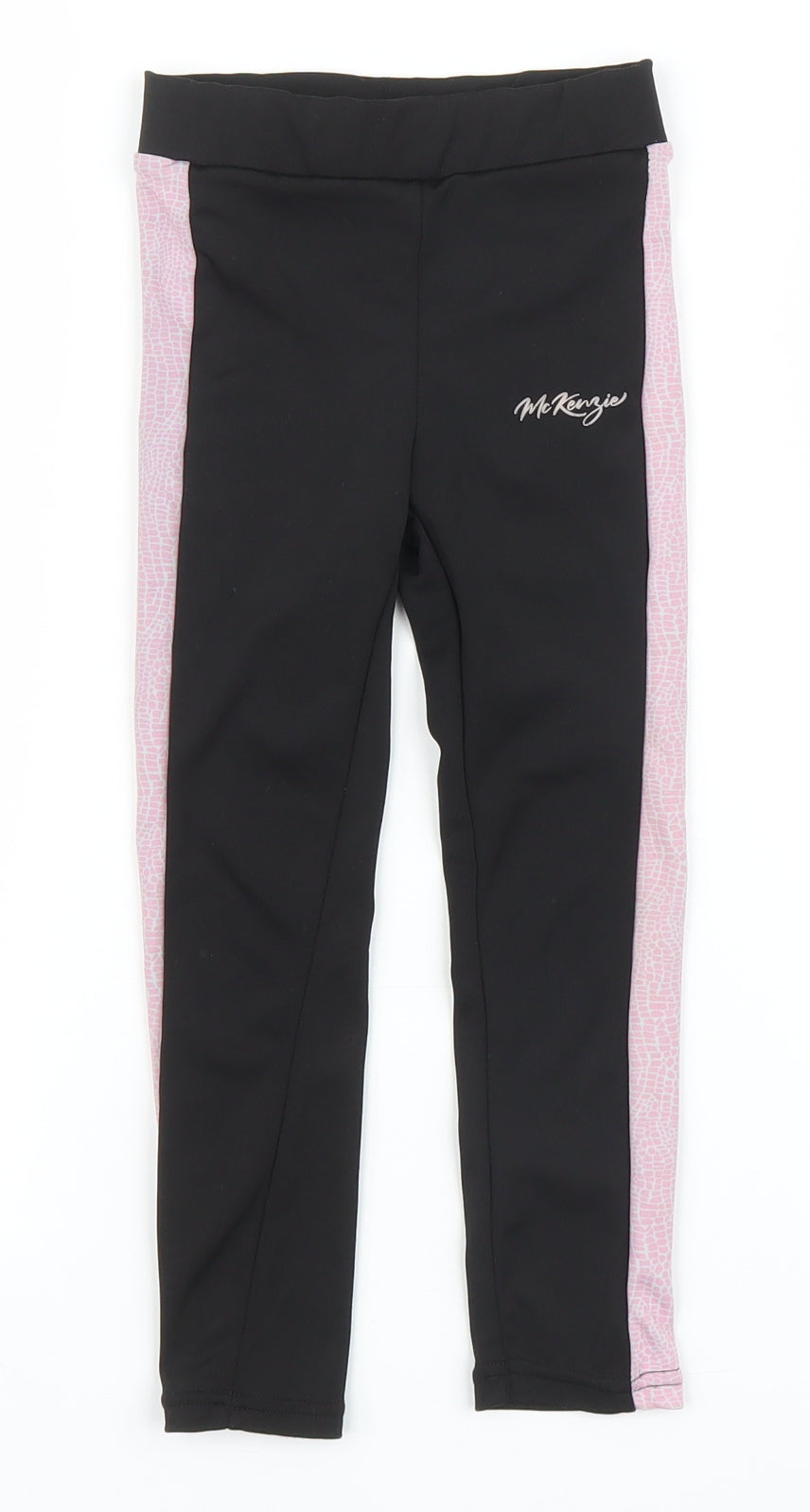 McKenzie Girls Black   Jegging Trousers Size 5-6 Years
