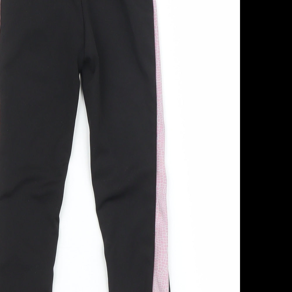 McKenzie Girls Black   Jegging Trousers Size 5-6 Years