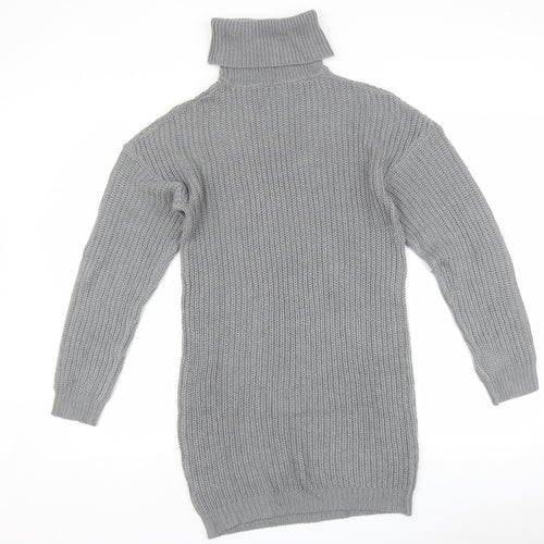 AX Paris Womens Grey   Jumper Dress  Size M