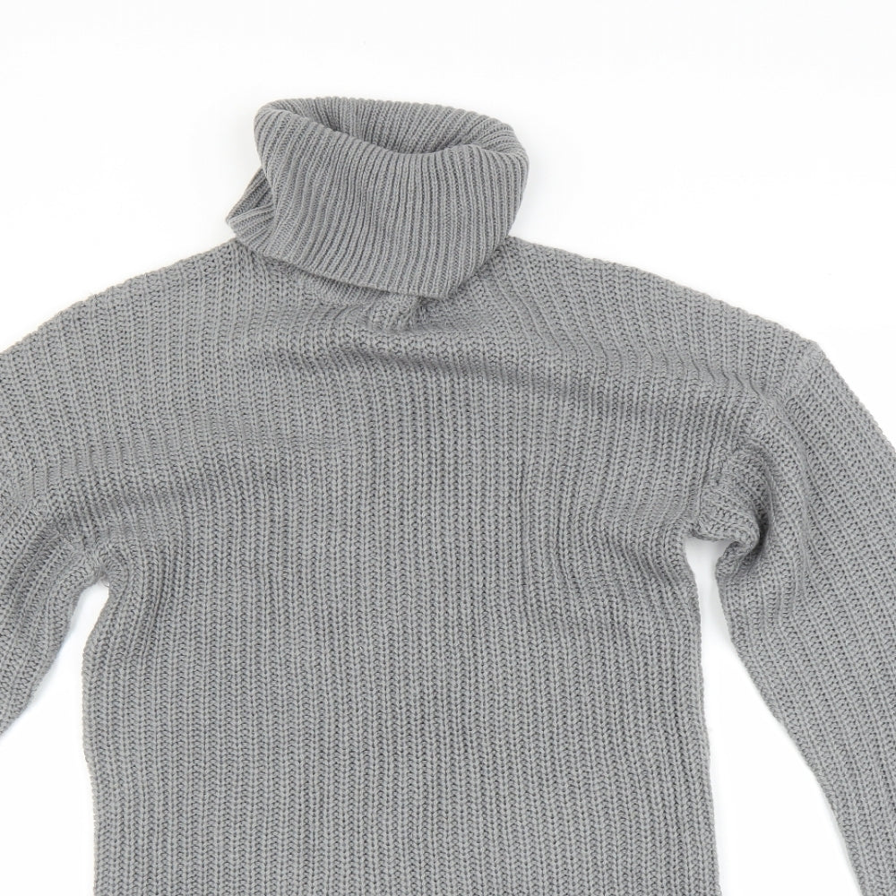 AX Paris Womens Grey   Jumper Dress  Size M