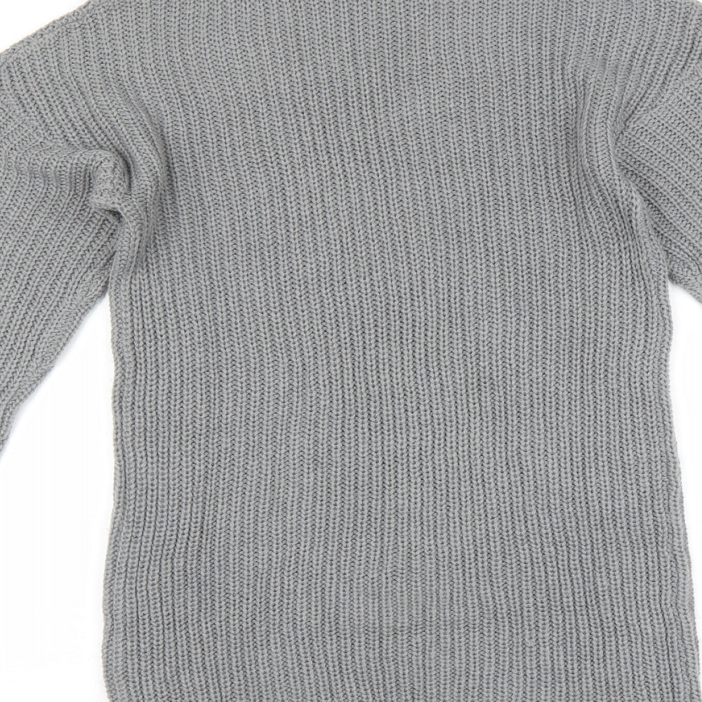 AX Paris Womens Grey   Jumper Dress  Size M