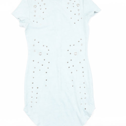 voyelles Womens Blue   Bodycon  Size M