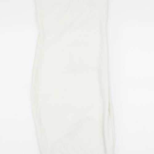Glamour Babe Womens White   Bodycon  Size 8