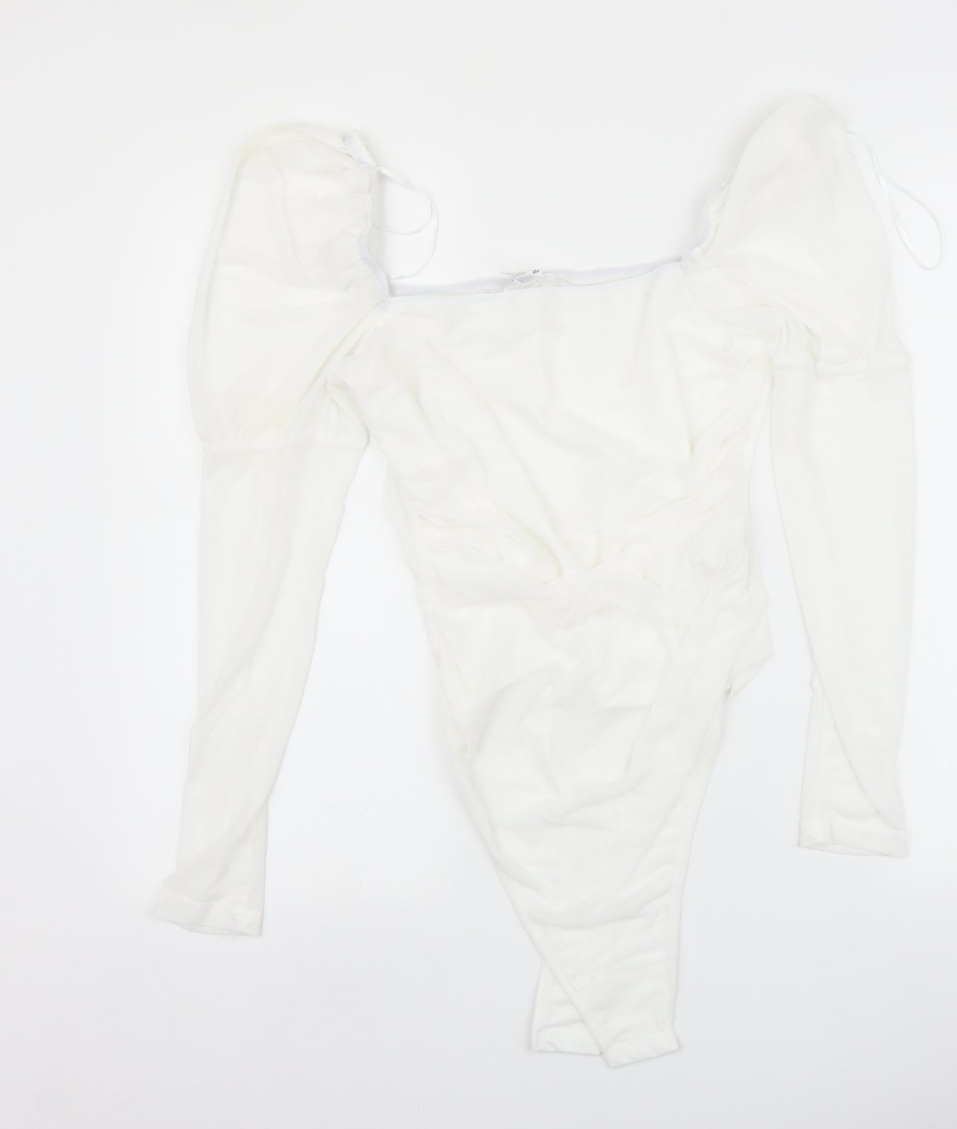 Missguided Womens White   Basic Blouse Size 16