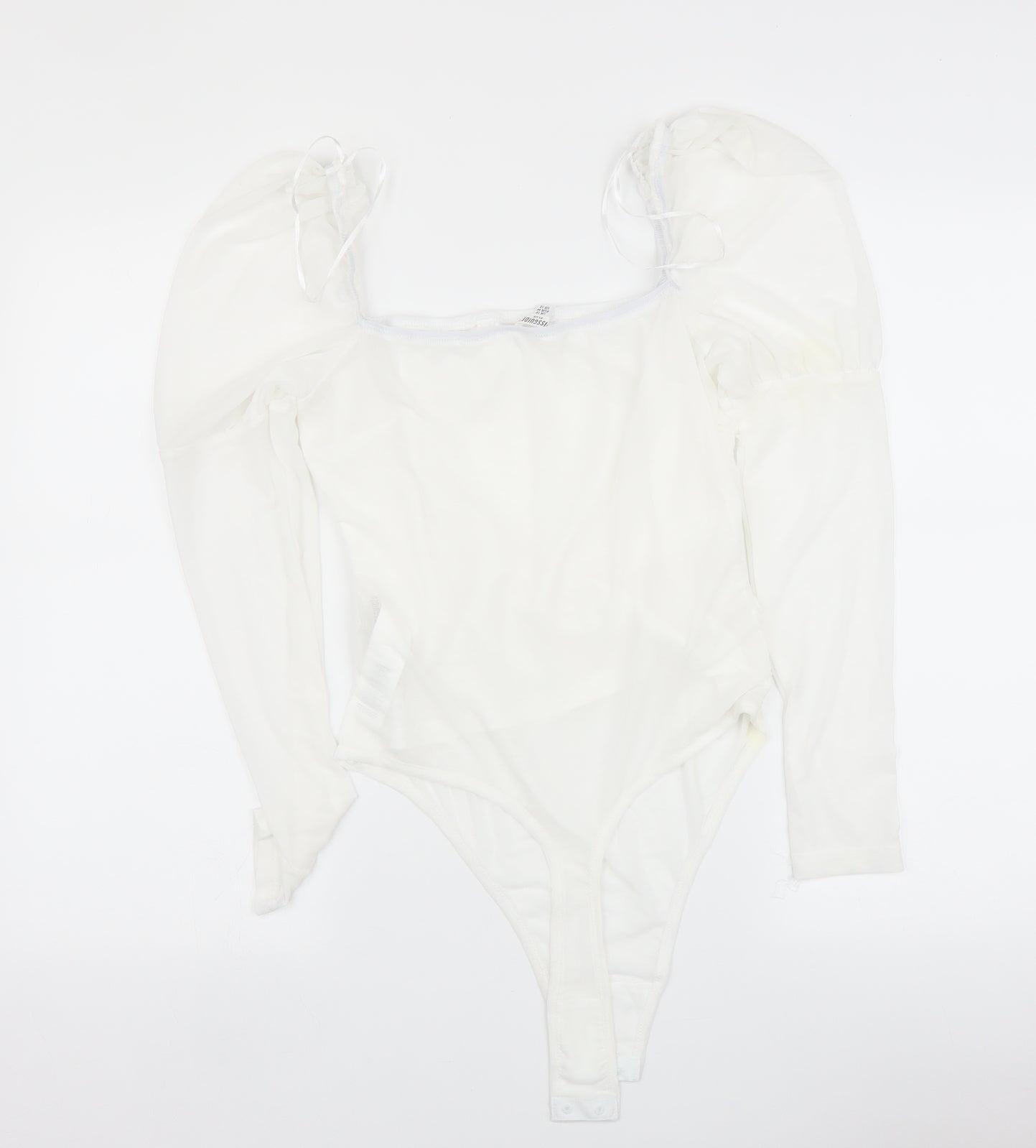 Missguided Womens White   Basic Blouse Size 16
