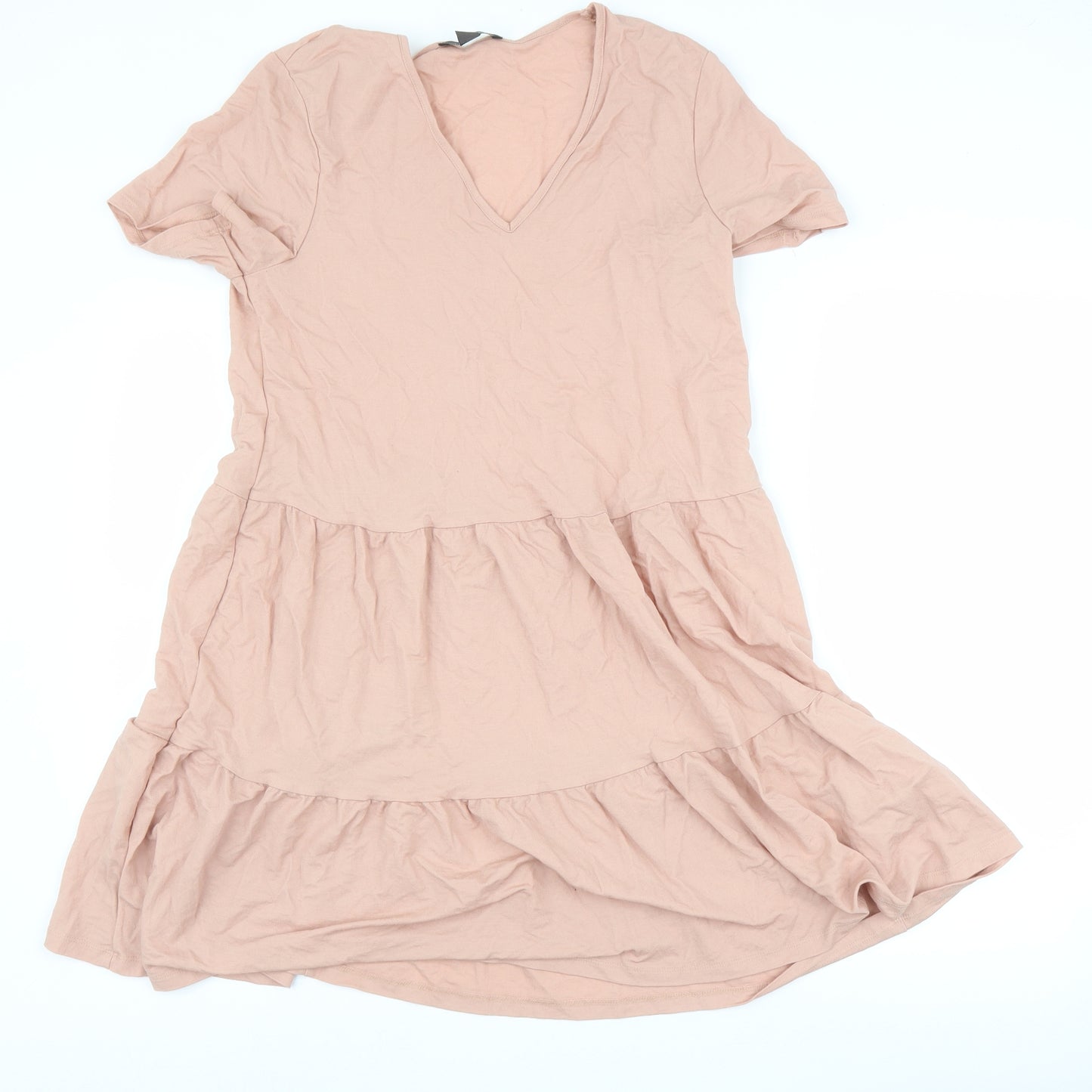 Primark Womens Pink   T-Shirt Dress  Size 12