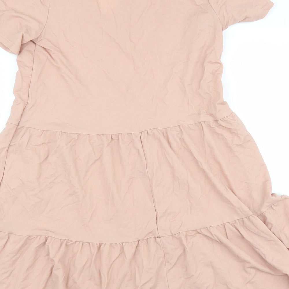 Primark Womens Pink   T-Shirt Dress  Size 12