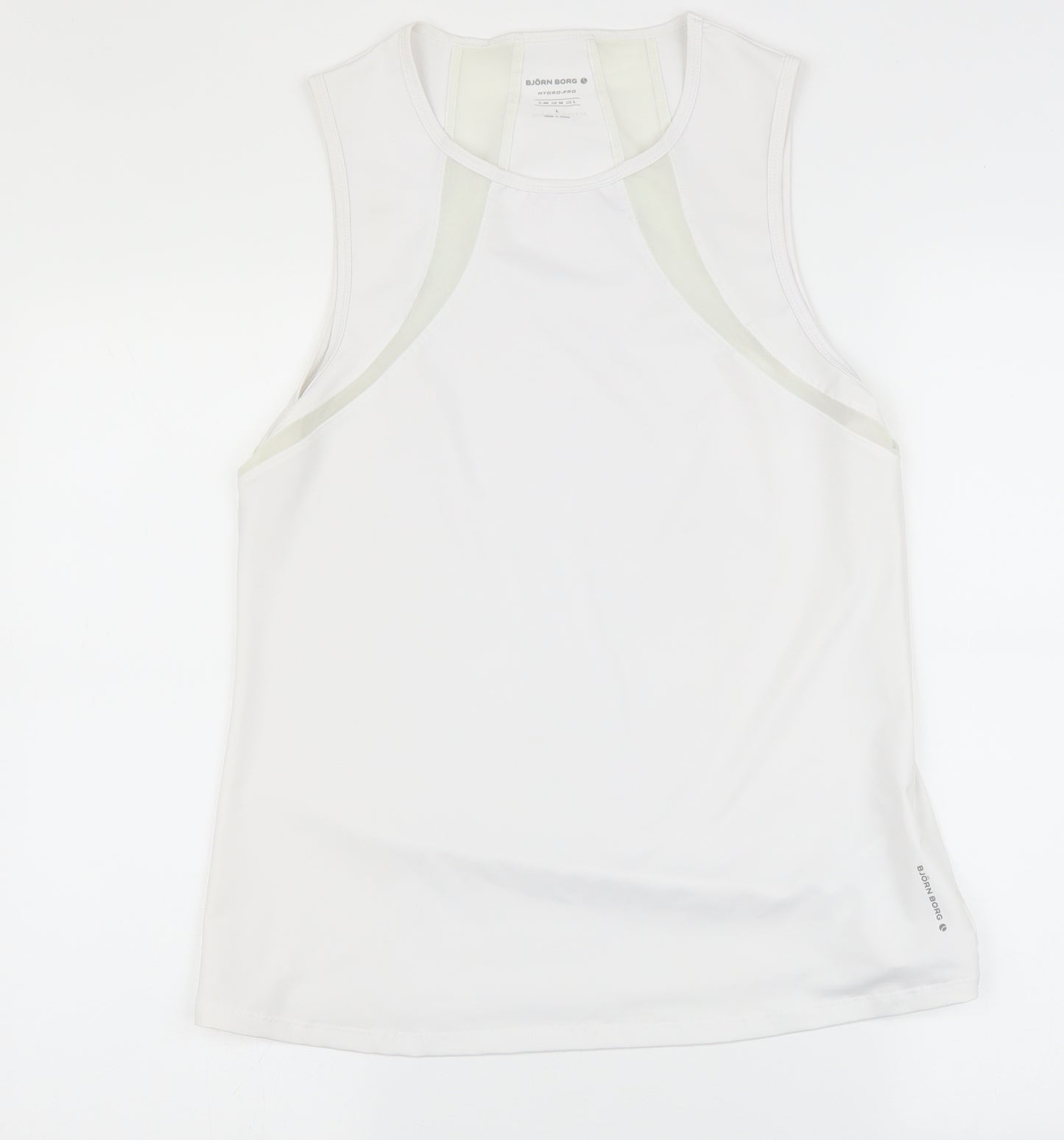 Bjorn borg Womens White   Basic Tank Size 14