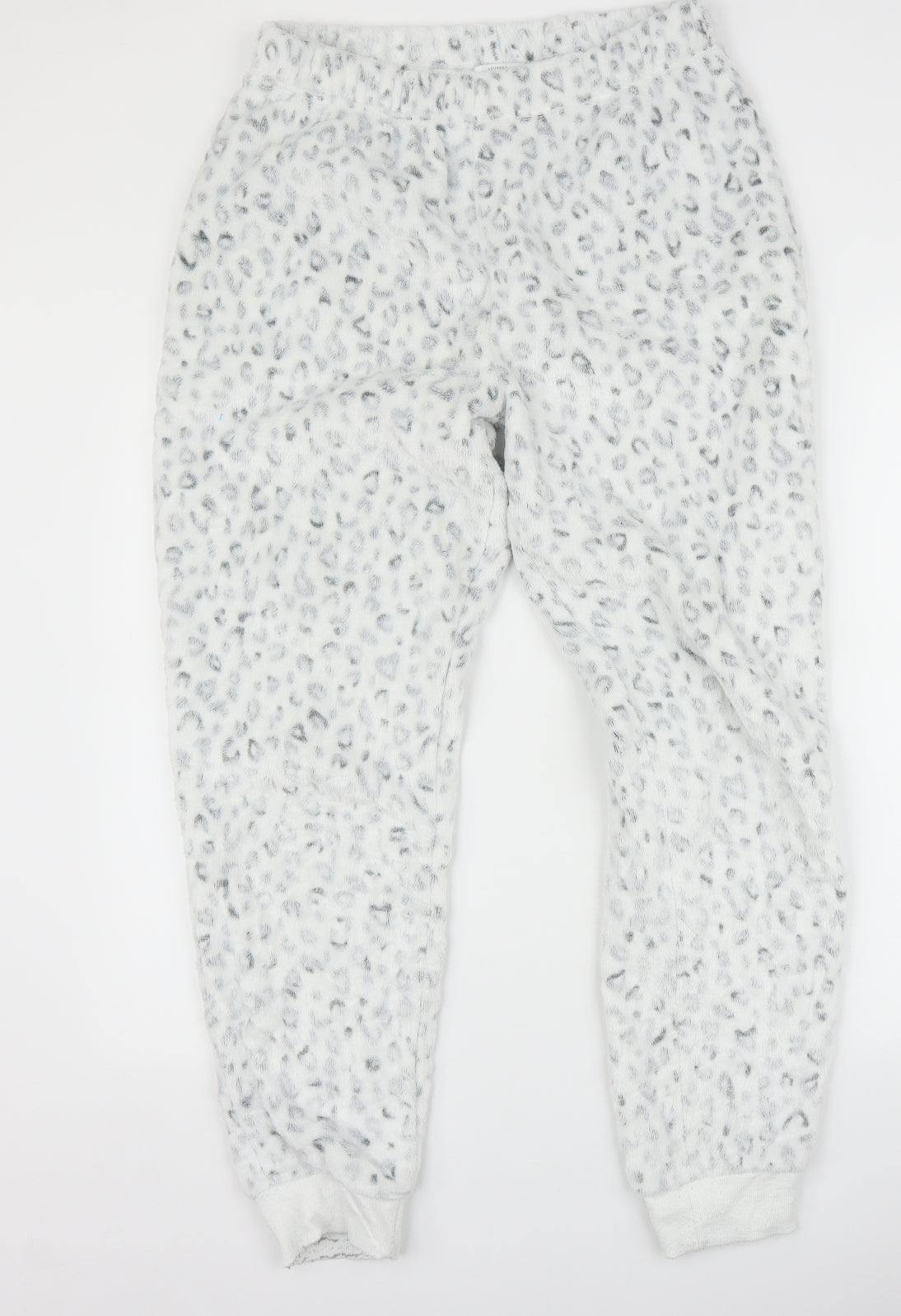Debemhams Womens White Animal Print  Top One Piece Size 14