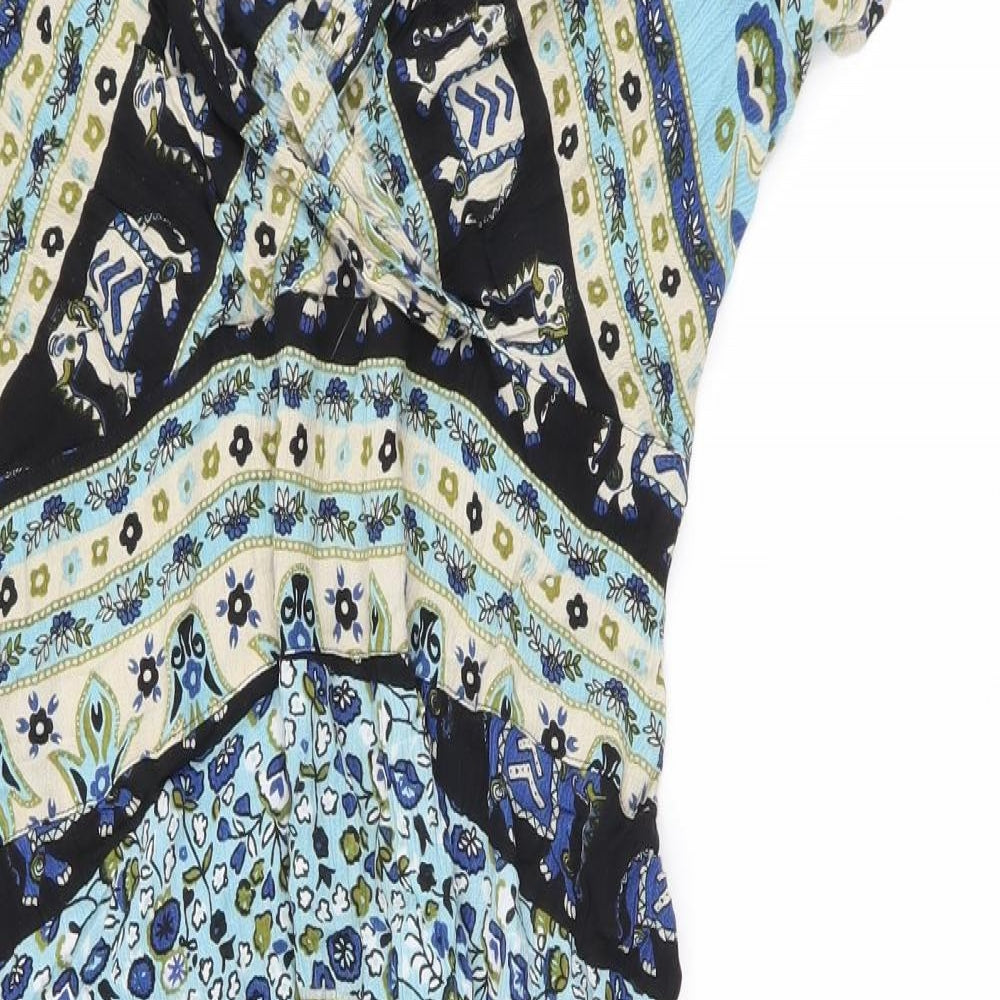 Cotton Traders Womens Multicoloured Argyle/Diamond  Maxi  Size 12