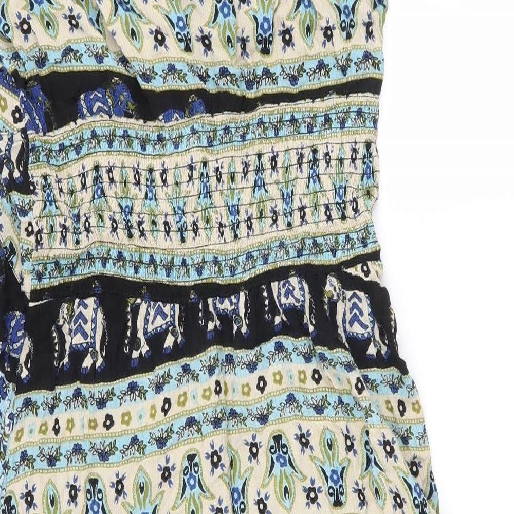 Cotton Traders Womens Multicoloured Argyle/Diamond  Maxi  Size 12