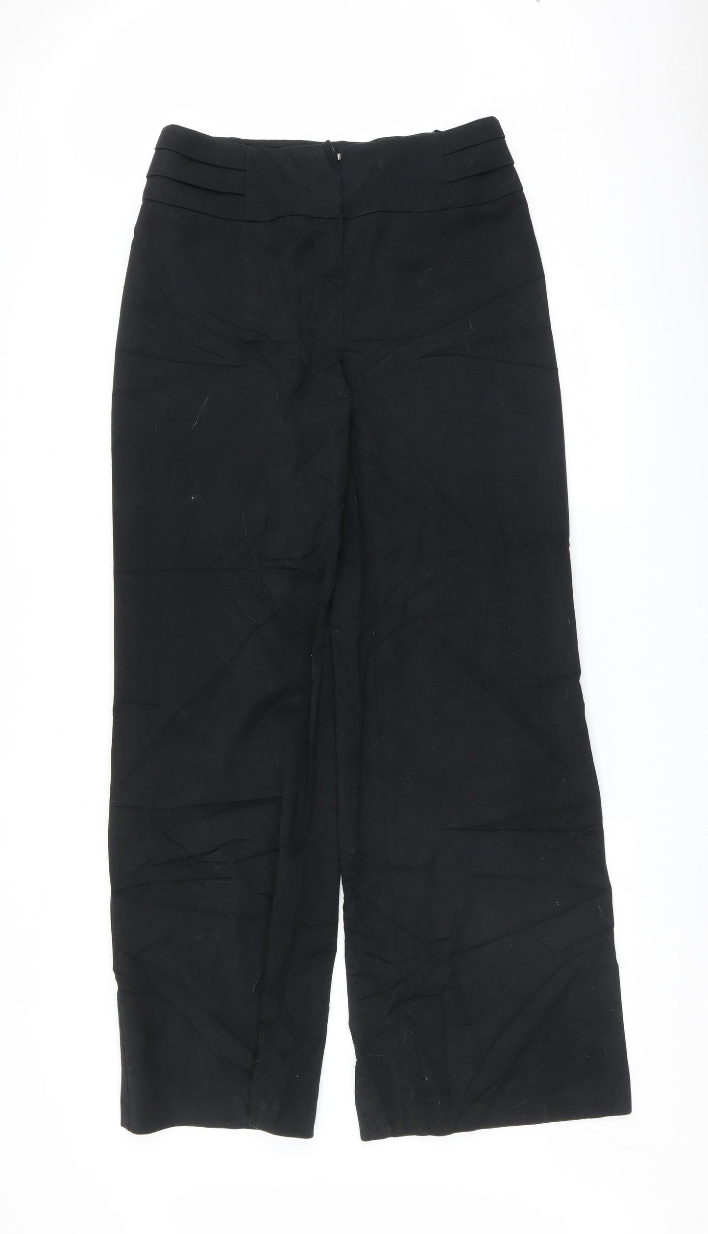 Marks and Spencer Womens Black   Trousers  Size 12 L33 in