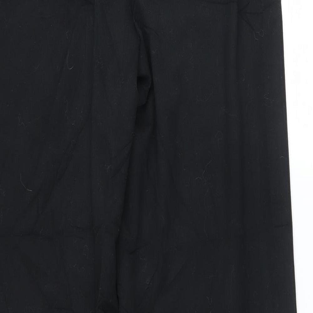Marks and Spencer Womens Black   Trousers  Size 12 L33 in