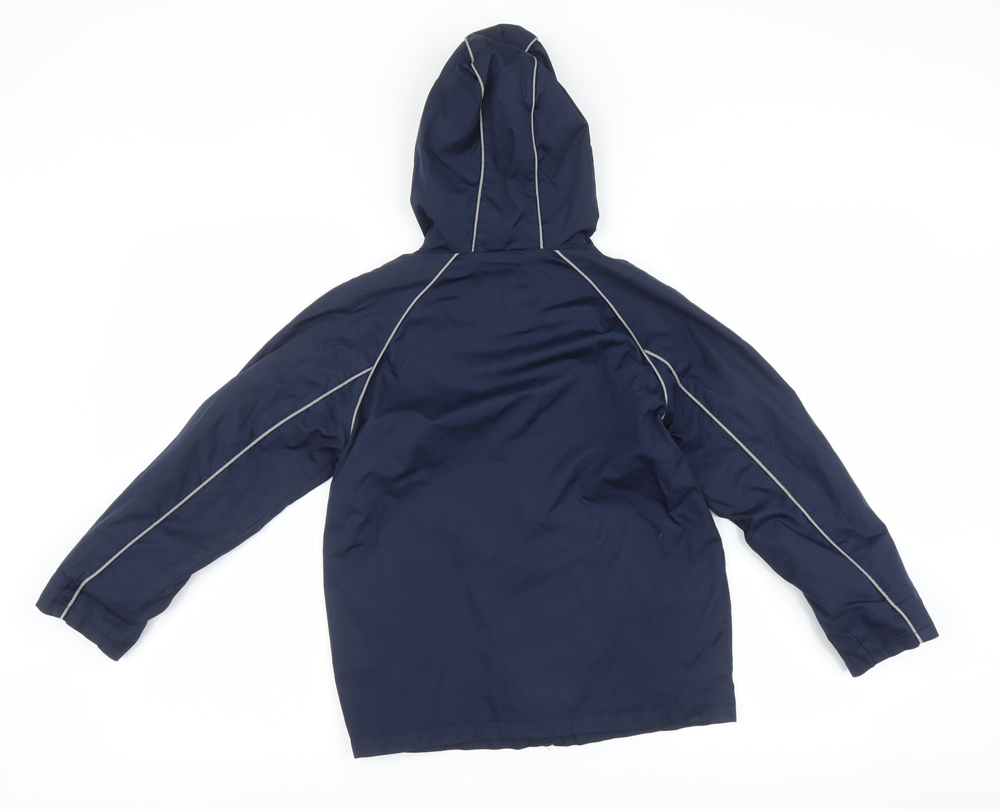 George Boys Blue   Basic Coat Coat Size 8-9 Years