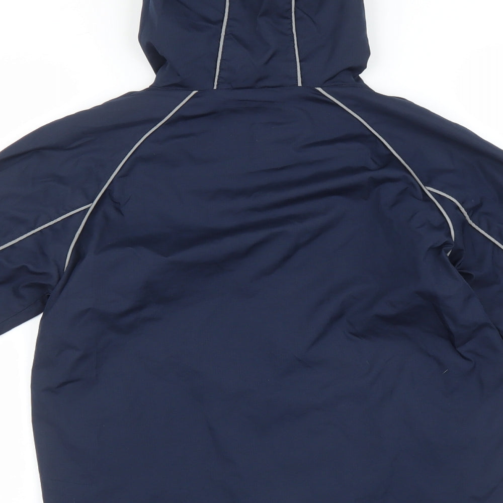 George Boys Blue   Basic Coat Coat Size 8-9 Years