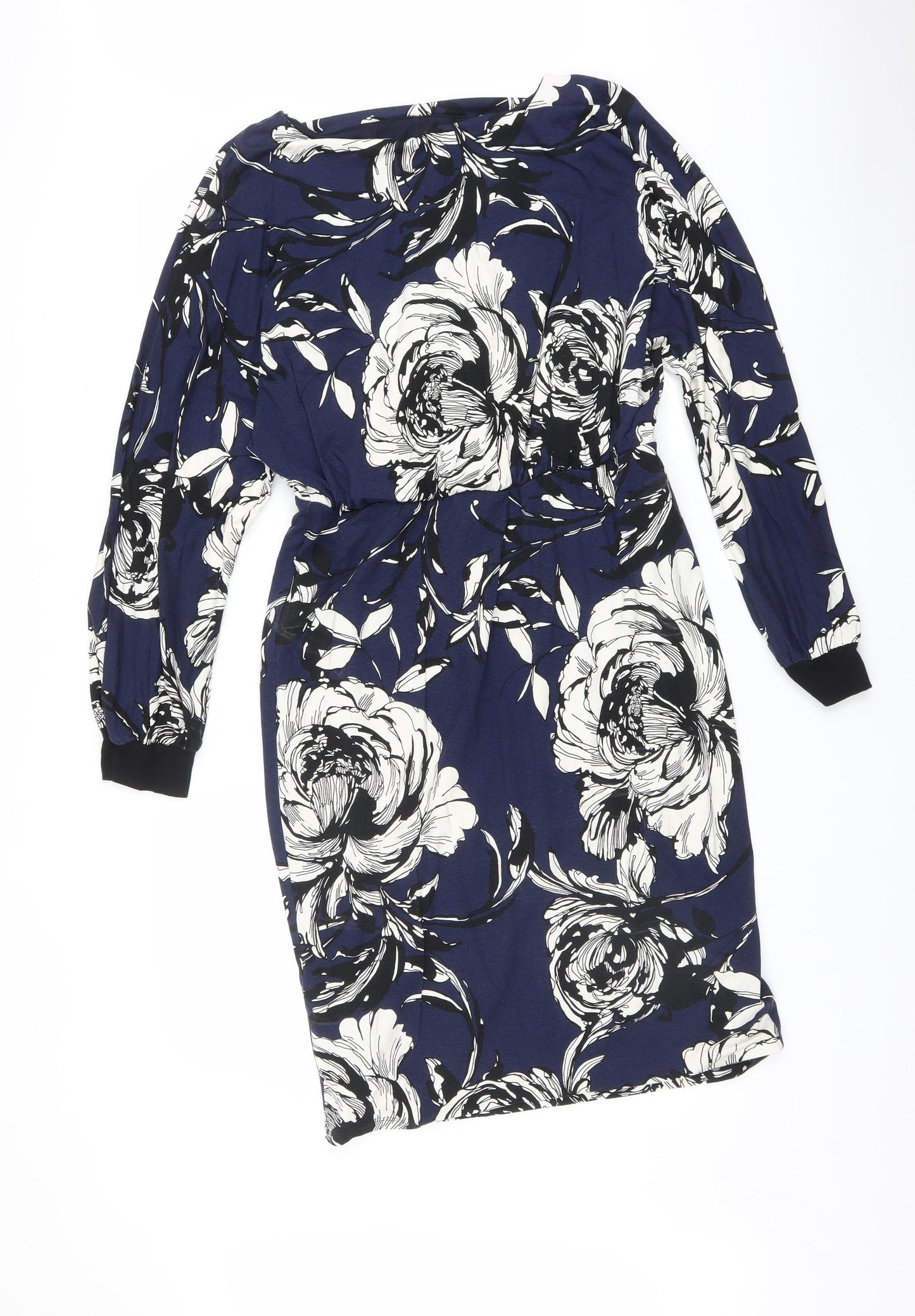 Phase Eight Womens Blue Floral  Shift  Size 14