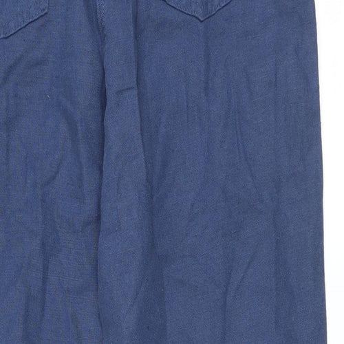 Directions Womens Blue   Trousers  Size 16 L29.5 in