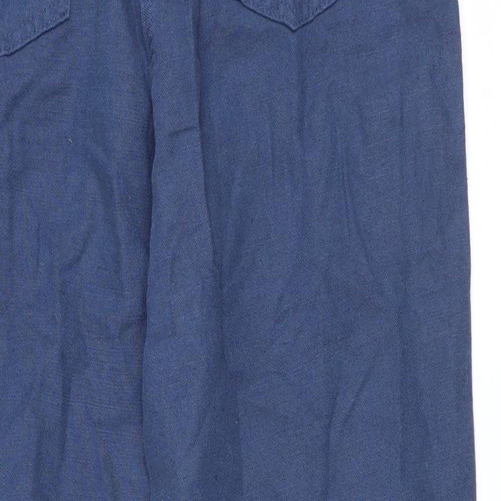 Directions Womens Blue   Trousers  Size 16 L29.5 in