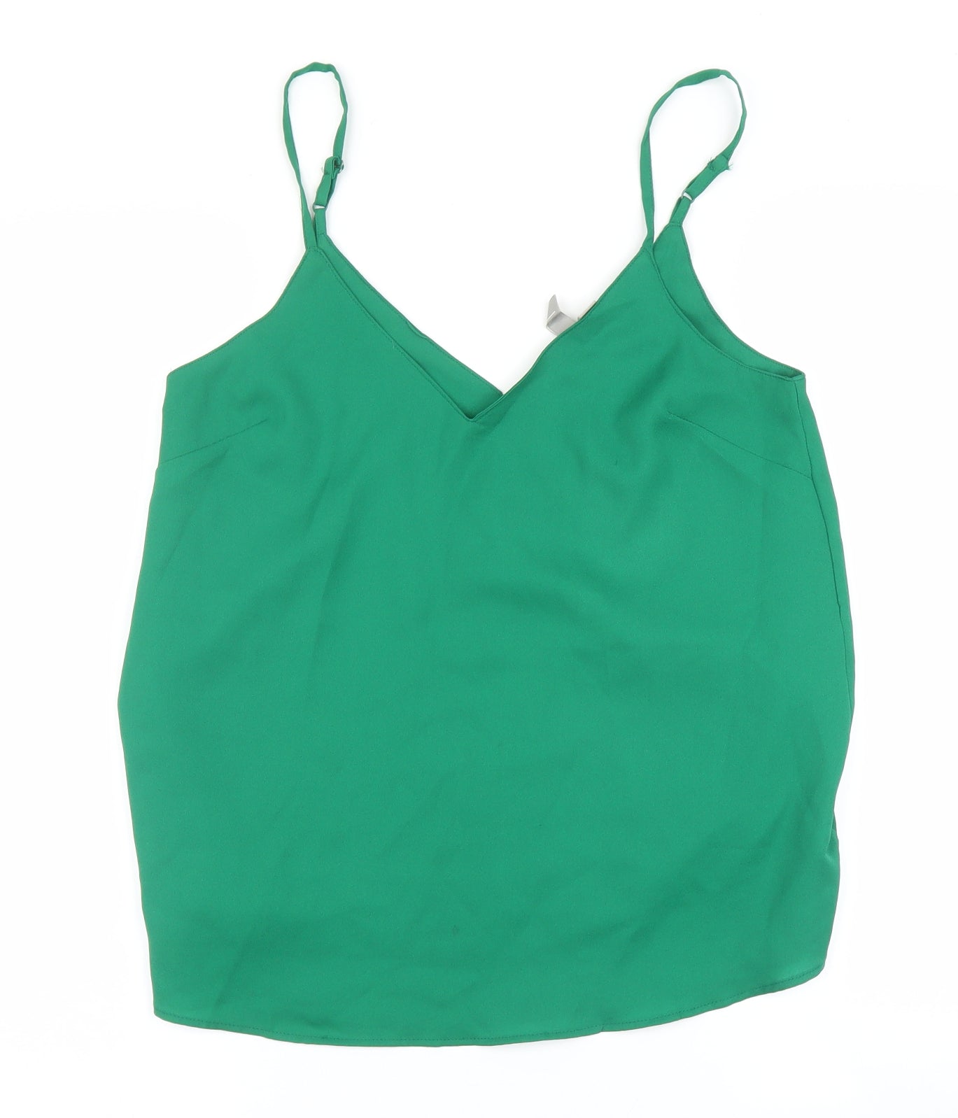 ASOS Womens Green   Basic Tank Size 8