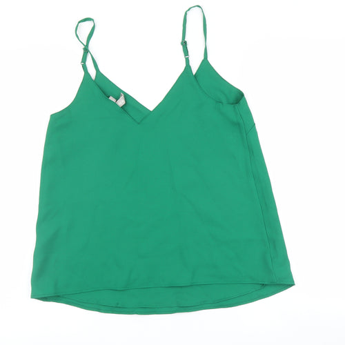 ASOS Womens Green   Basic Tank Size 8