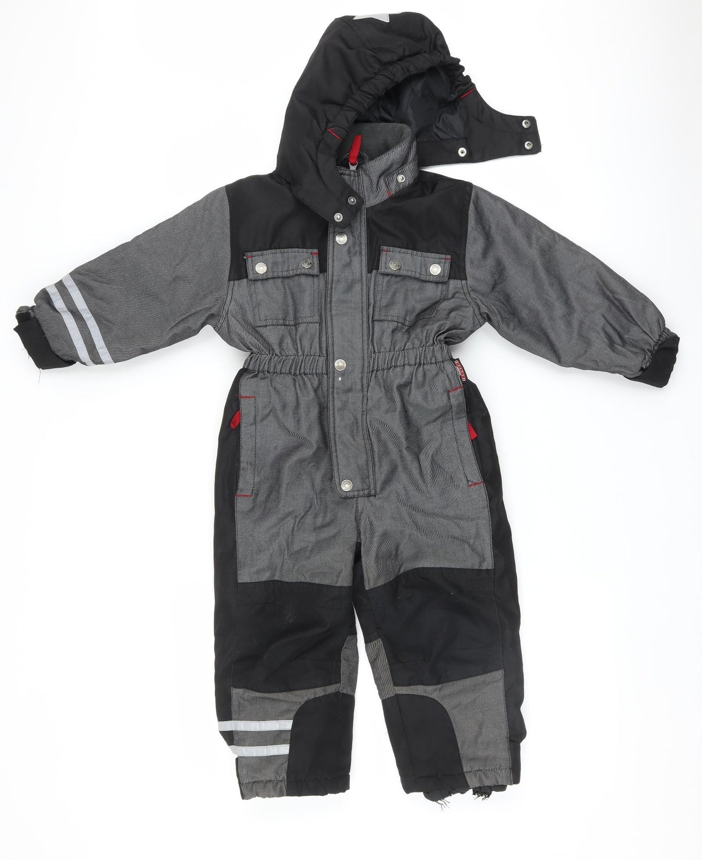 Beavers Boys Black   Basic Coat Snowsuit Size 3 Years