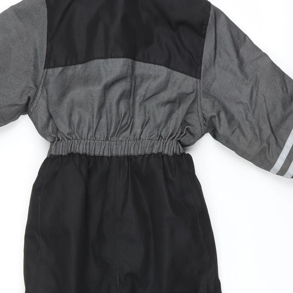 Beavers Boys Black   Basic Coat Snowsuit Size 3 Years
