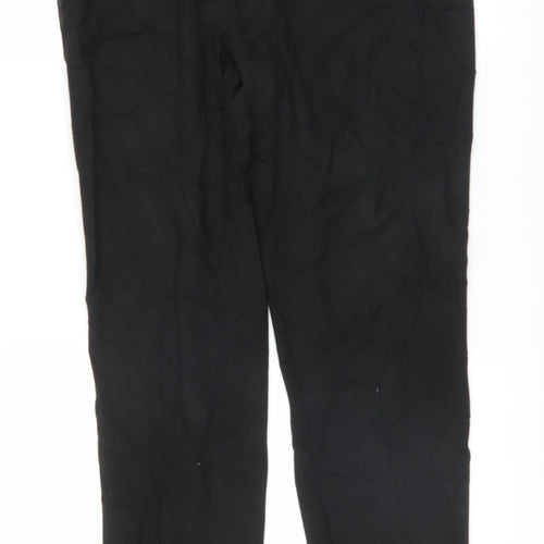 Marks and Spencer Womens Black   Trousers  Size 14 L28.5 in