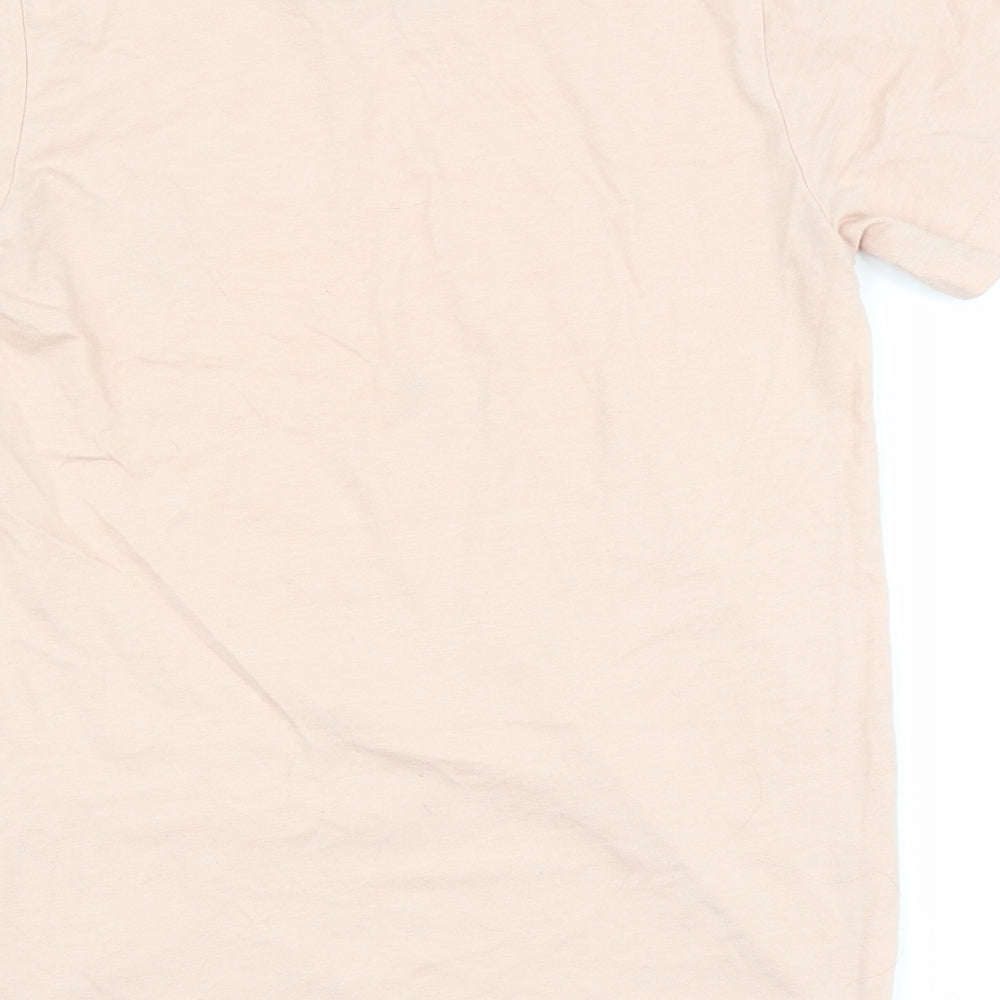 vegan outfitters Womens Pink   Basic T-Shirt Size XS