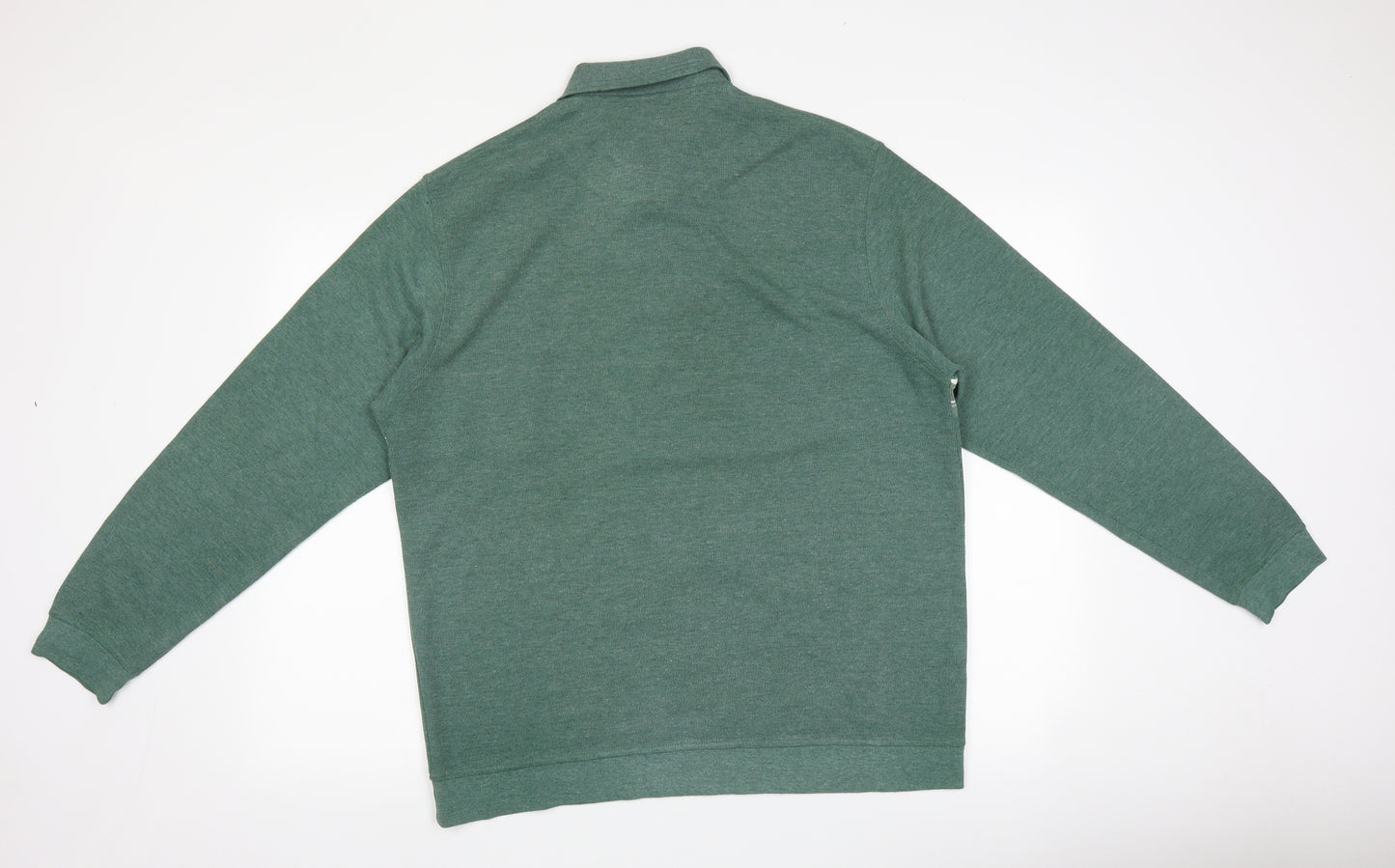 simon taylor Mens Green Houndstooth   Polo Size L