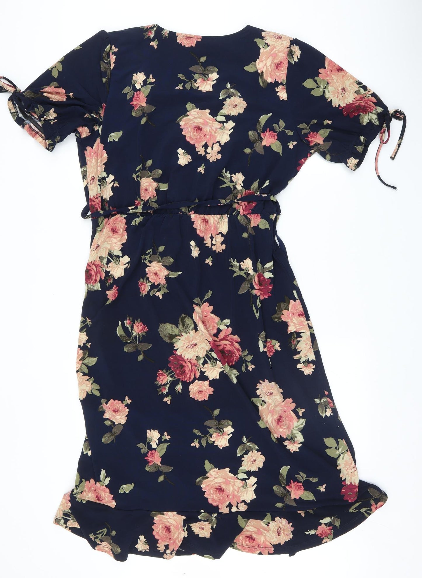 Oasis Womens Black Floral  Maxi  Size L