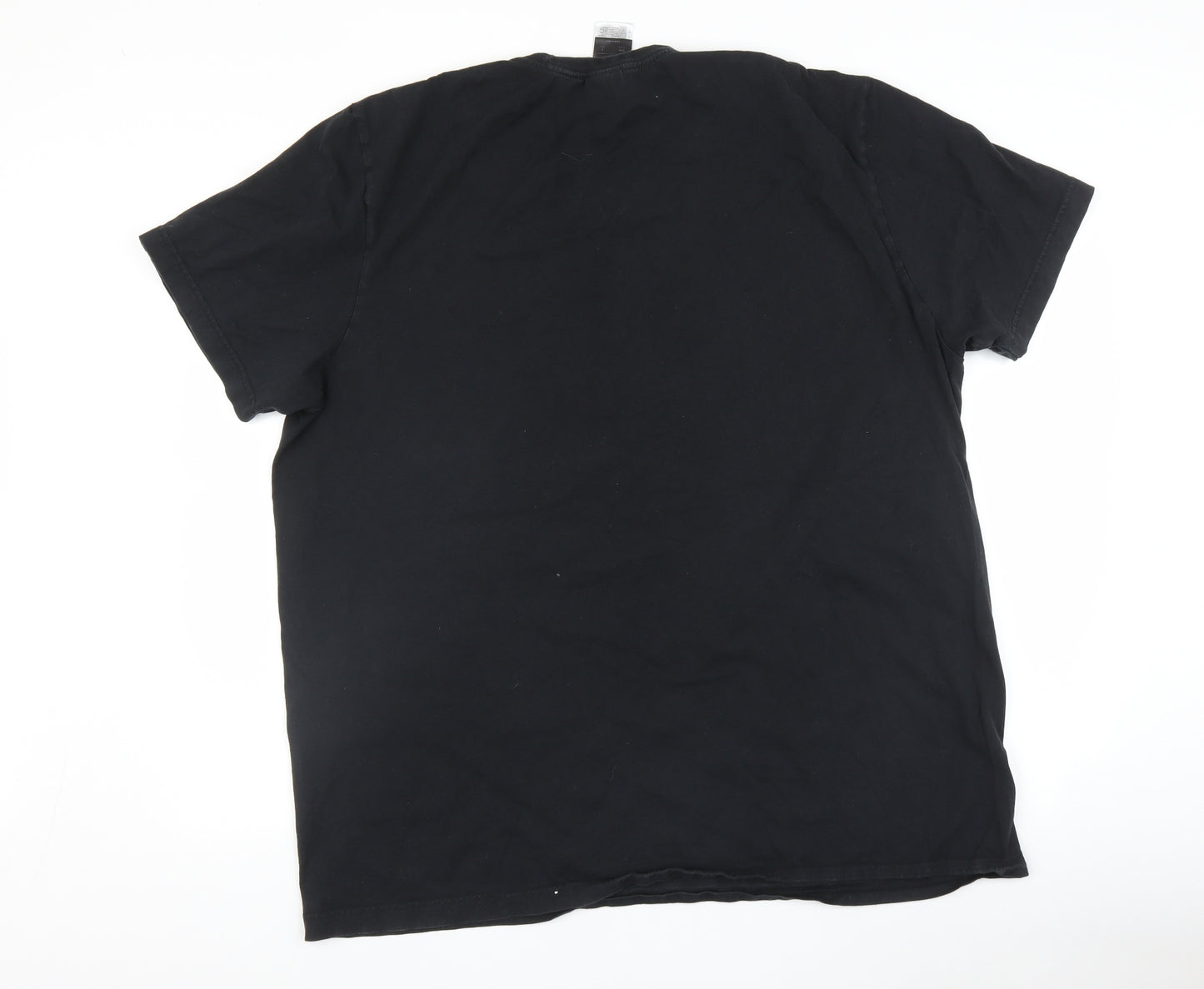 adidas Mens Black    T-Shirt Size 2XL