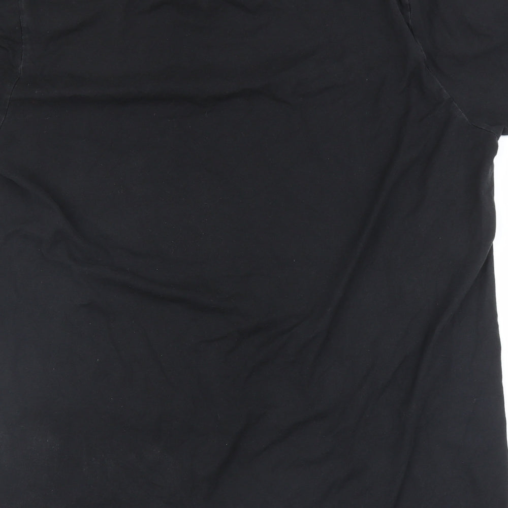 adidas Mens Black    T-Shirt Size 2XL