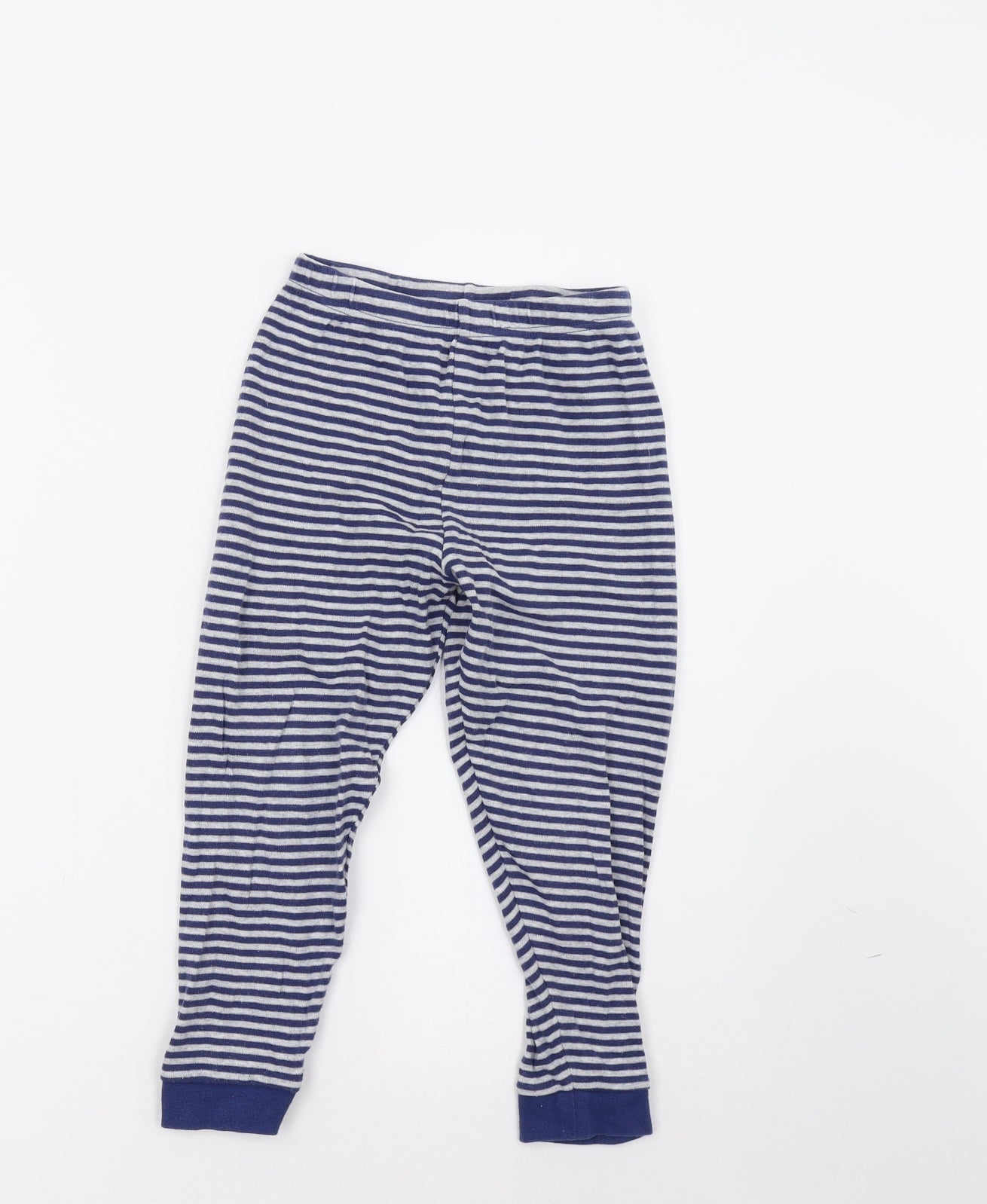 John Lewis Boys Blue Striped   Pyjama Pants Size 6 Years