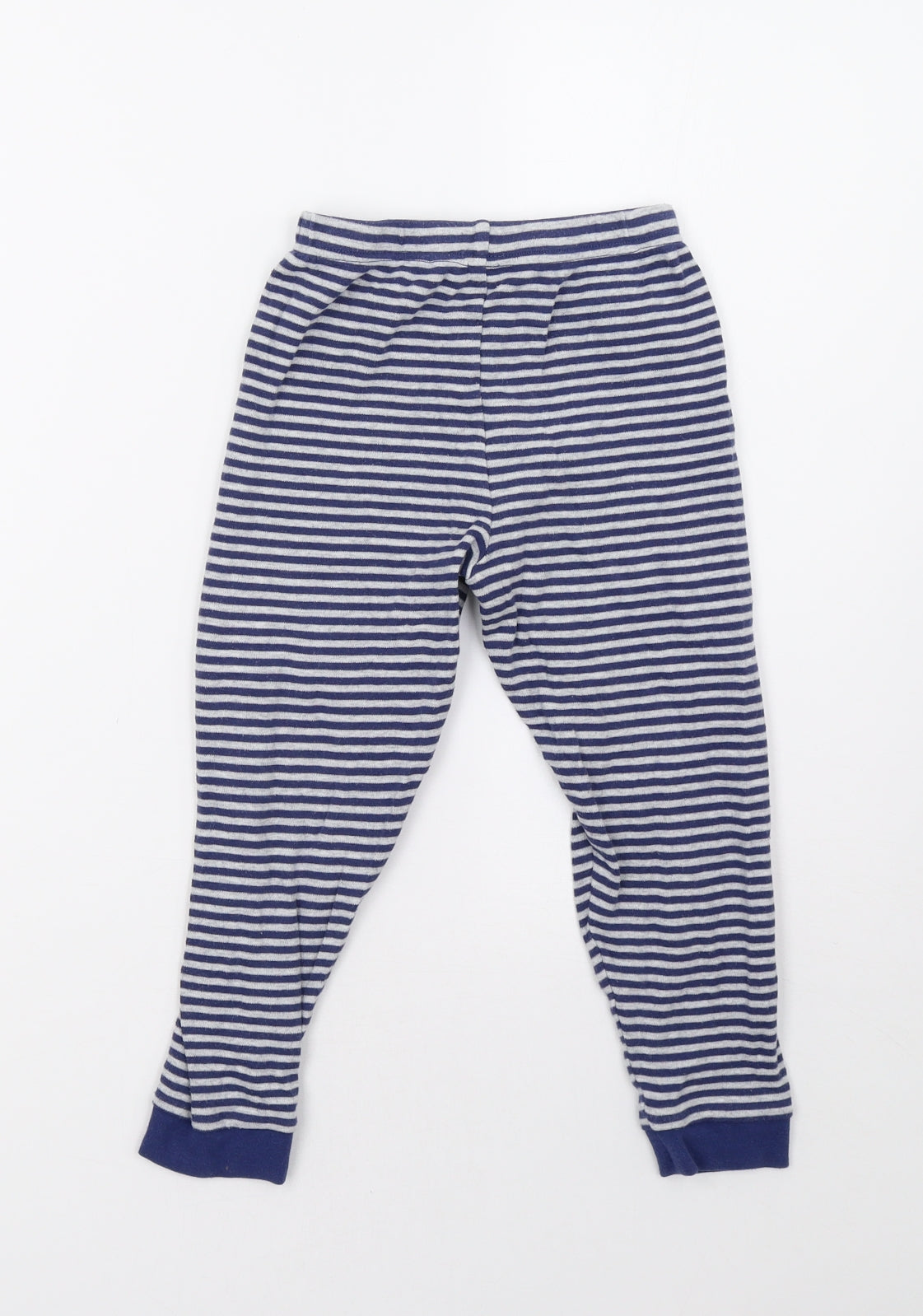 John Lewis Boys Blue Striped   Pyjama Pants Size 6 Years