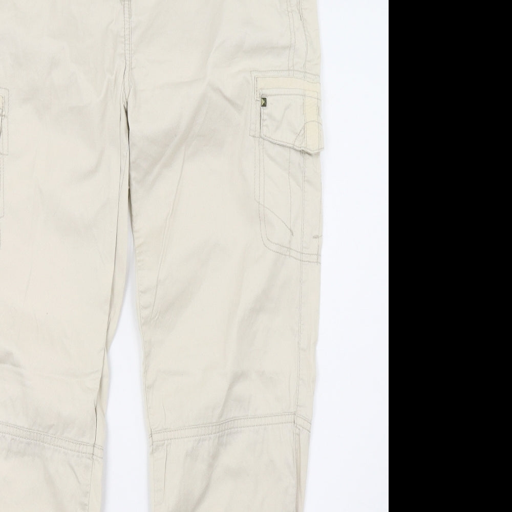 New Look Womens Beige   Trousers  Size 12 L32 in