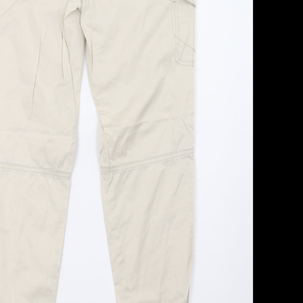 New Look Womens Beige   Trousers  Size 12 L32 in