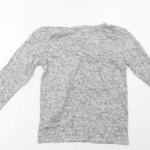 Primark Girls Grey   Pullover Sweatshirt Size 11 Years  - christmas