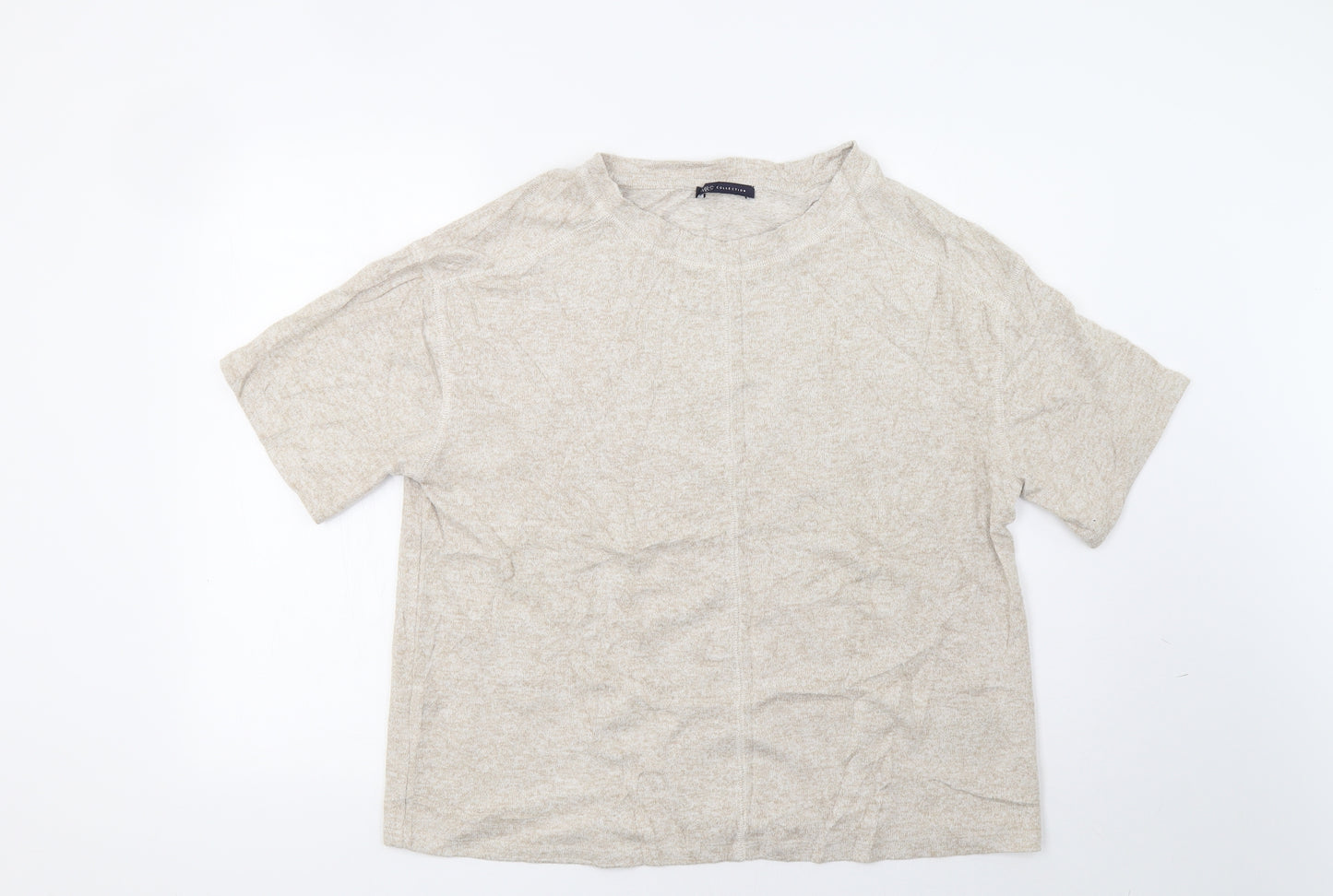 Marks and Spencer Womens Beige   Pullover Sweatshirt Size 16