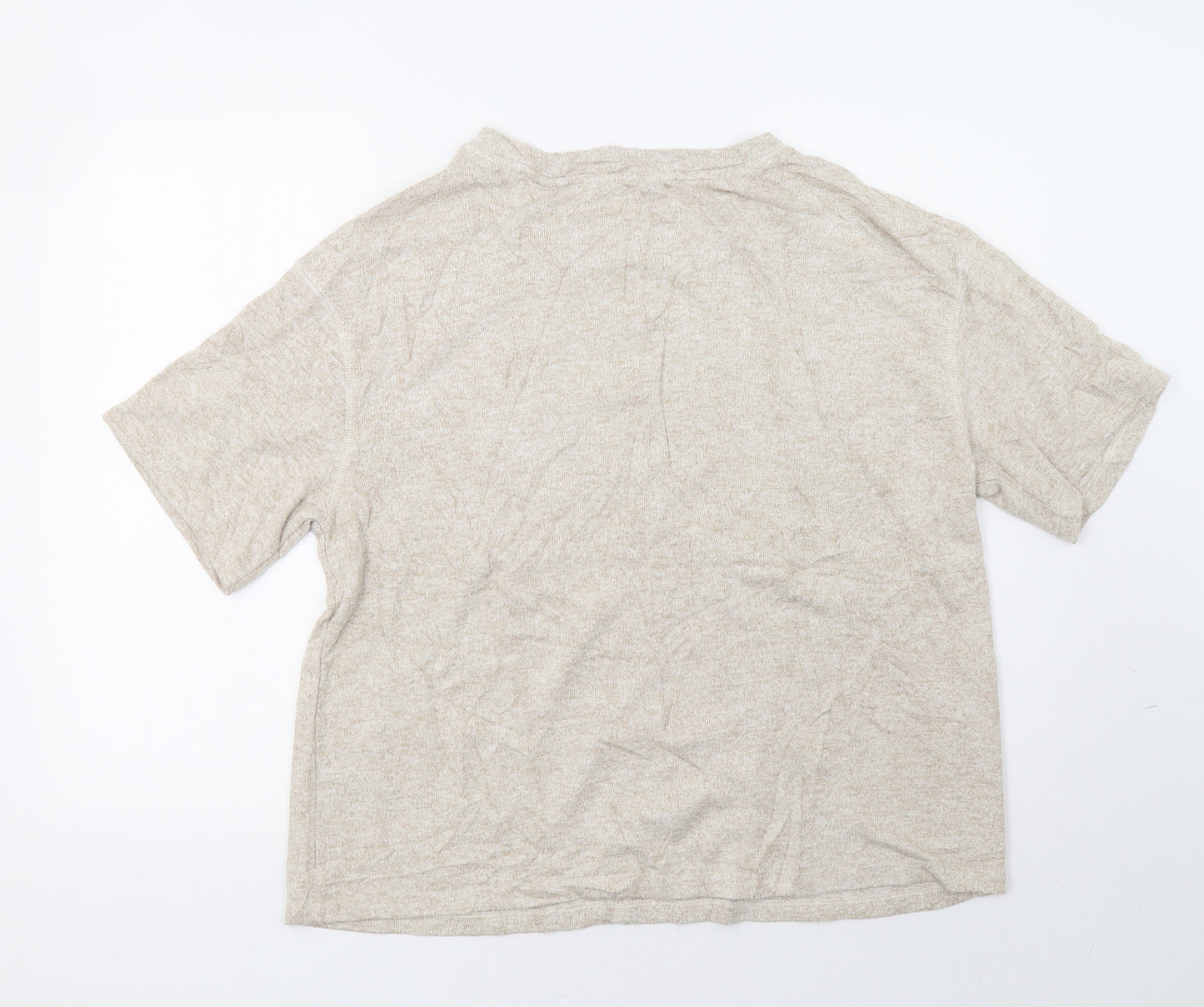 Marks and Spencer Womens Beige   Pullover Sweatshirt Size 16
