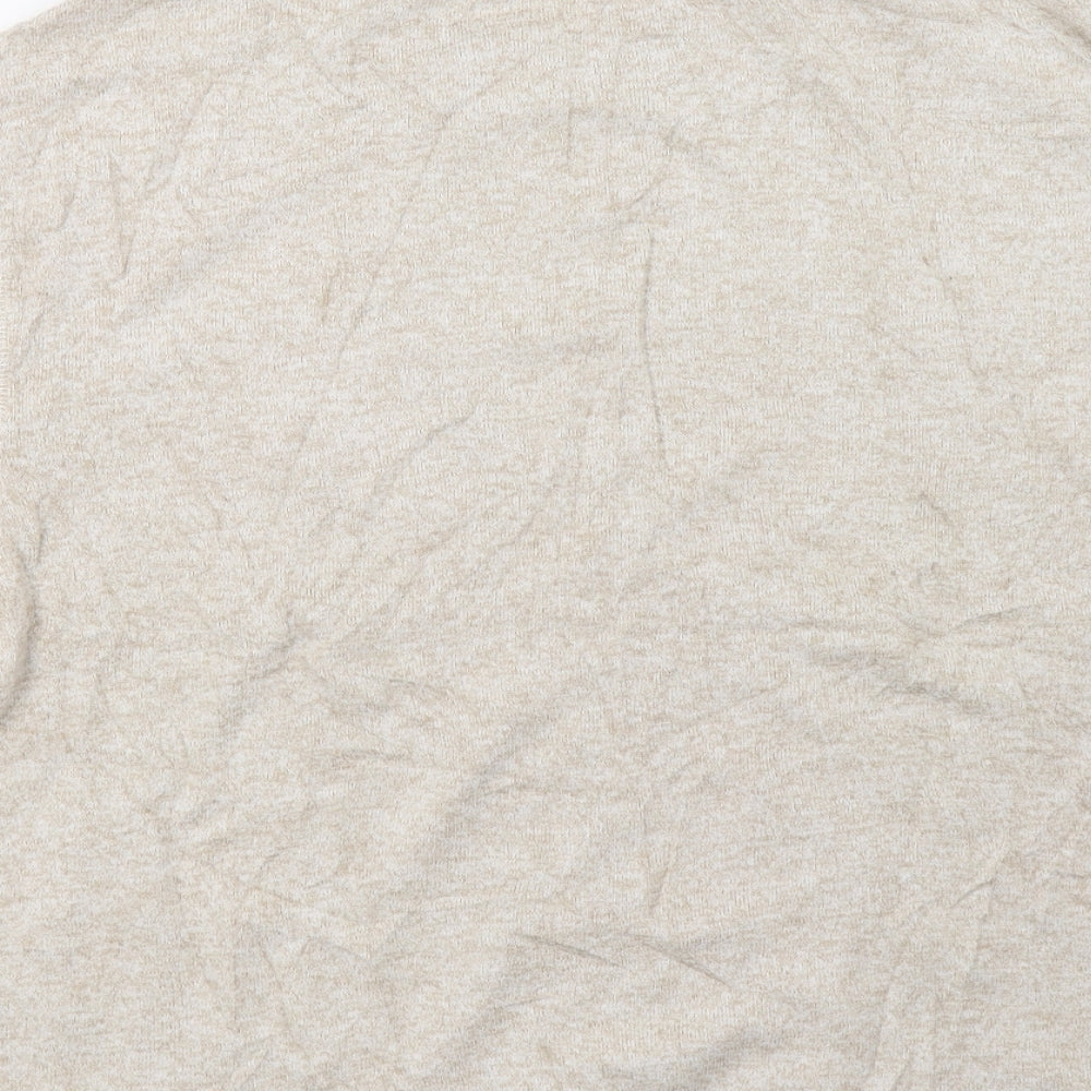Marks and Spencer Womens Beige   Pullover Sweatshirt Size 16