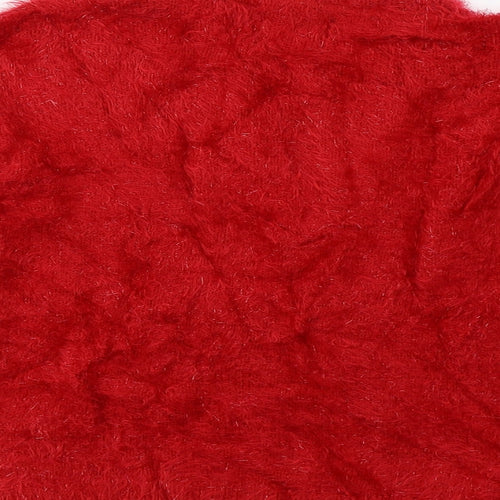 Matalan Womens Red   Pullover Sweatshirt Size S  - christmas
