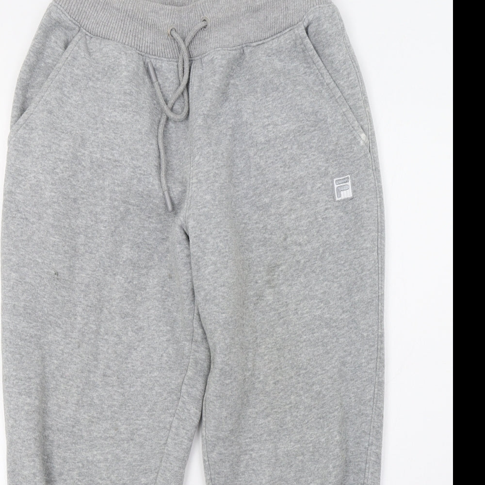 FILA Womens Grey   Jogger Trousers Size M L26 in