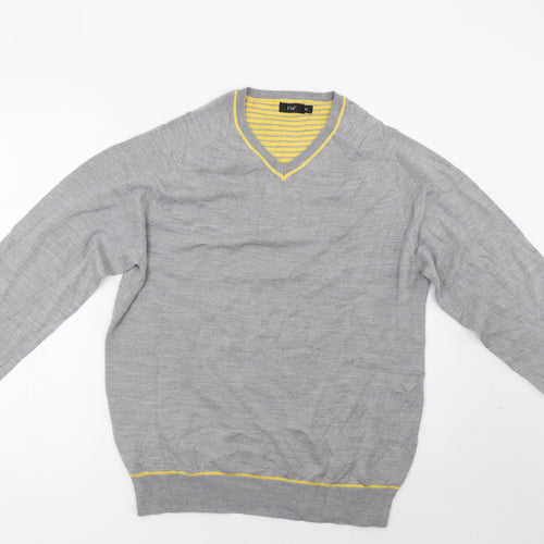 F&F Mens Grey   Pullover Sweatshirt Size M
