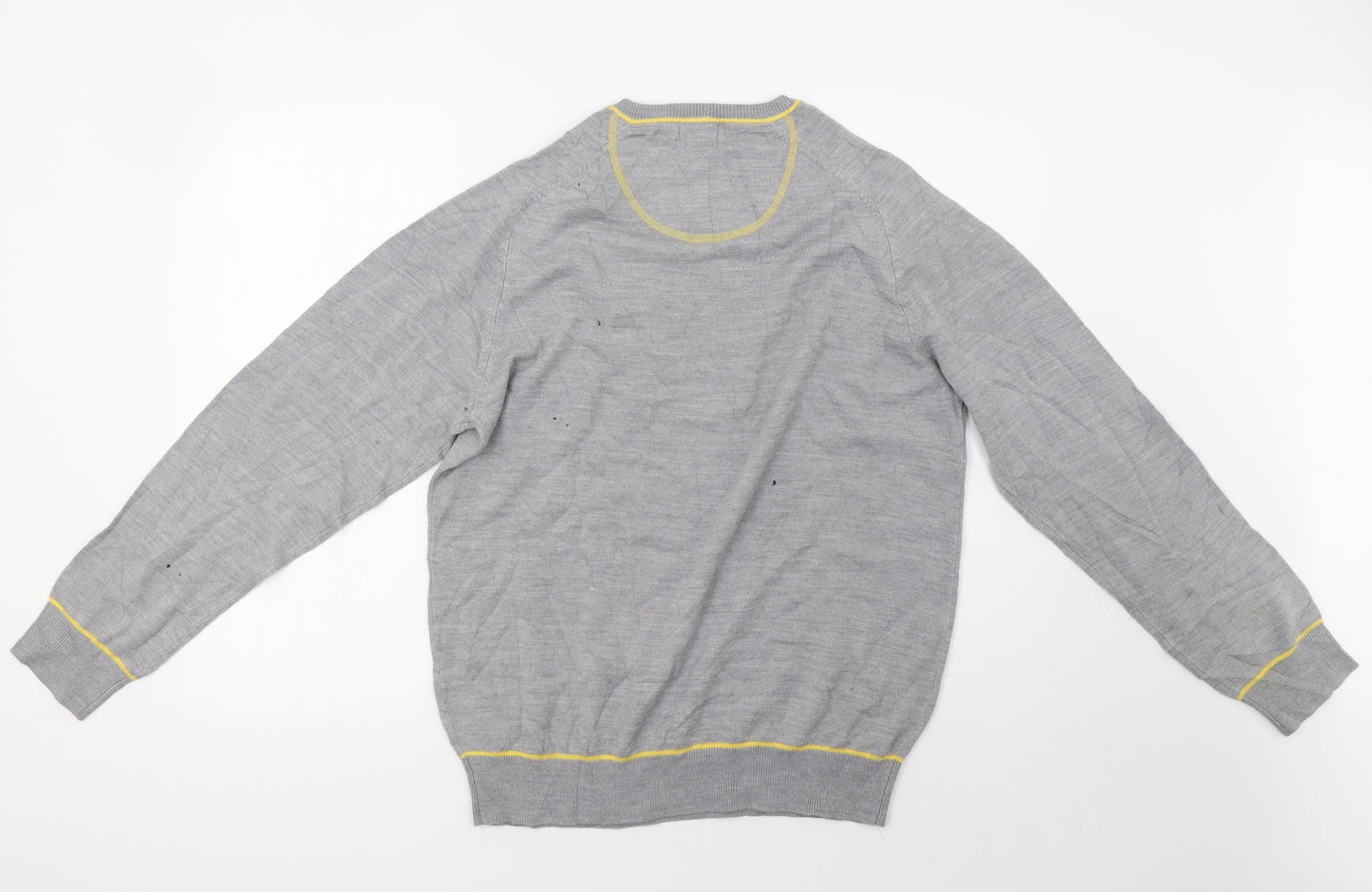 F&F Mens Grey   Pullover Sweatshirt Size M