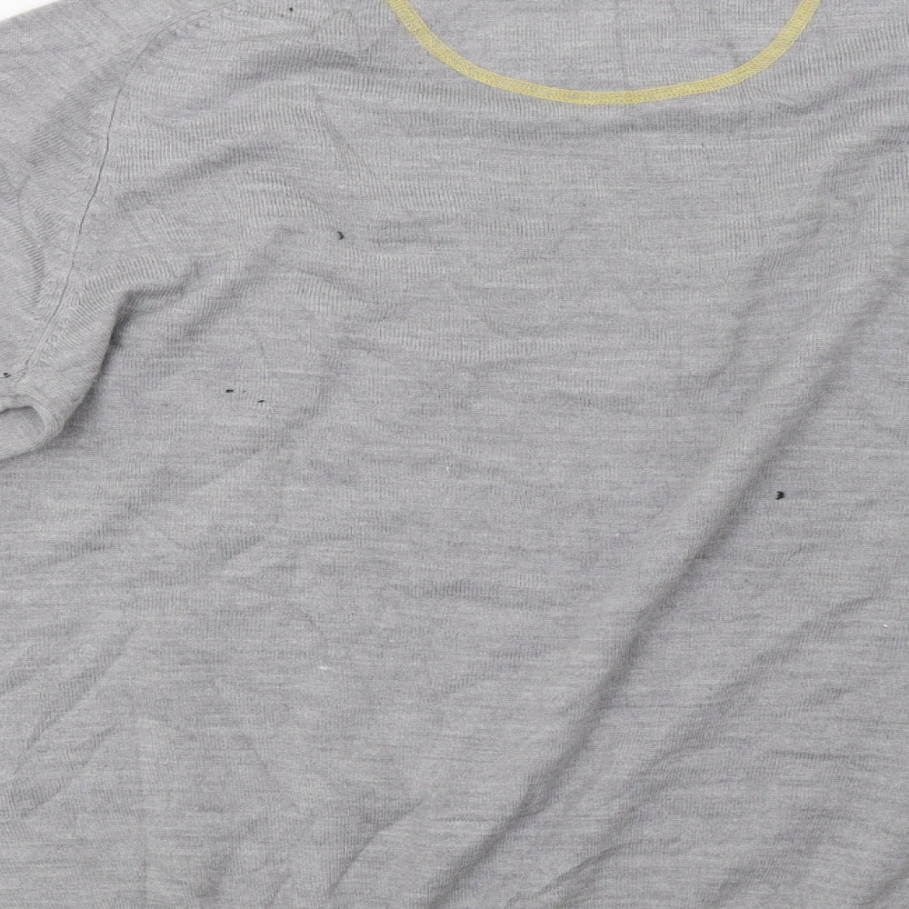F&F Mens Grey   Pullover Sweatshirt Size M