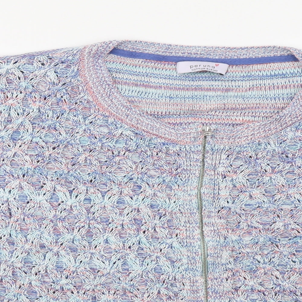 Marks and Spencer Womens Purple   Full Zip Sweatshirt Size 20