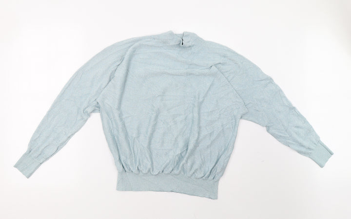 M&Co Womens Green Pullover Sweatshirt Size 18