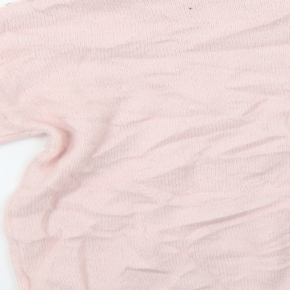 NEXT Girls Pink   Pullover Sweatshirt Size 11 Years